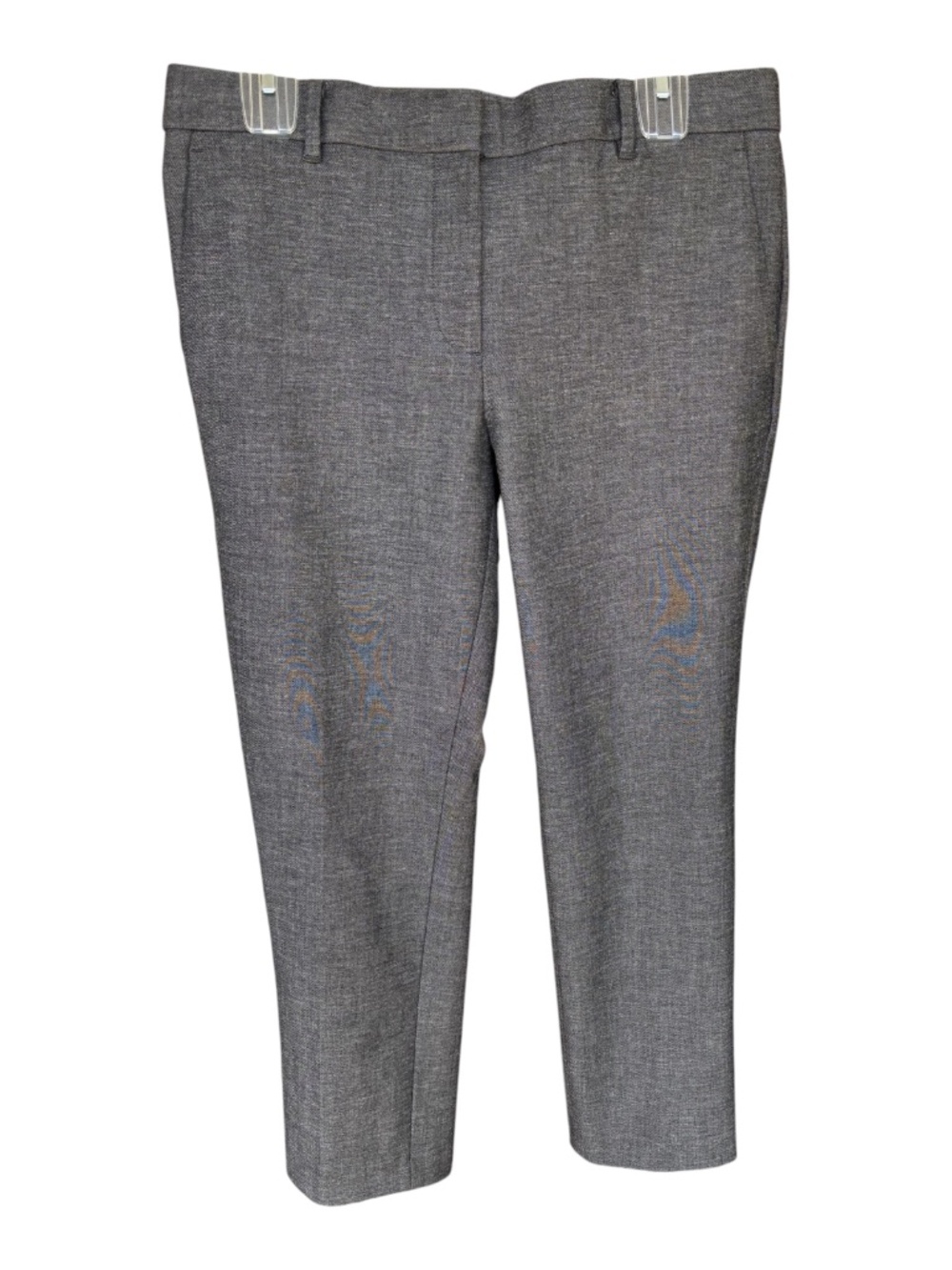 Ann Taylor Black Gray Straight Pants-Size 6
